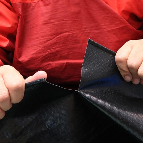 Tarps Heavy Duty Waterproof 12x18 Feet,10Mil UV Resistant Poly Tarp,Multipurpose Small Tarp with Metal Grommets and Reinforced Edges,Black