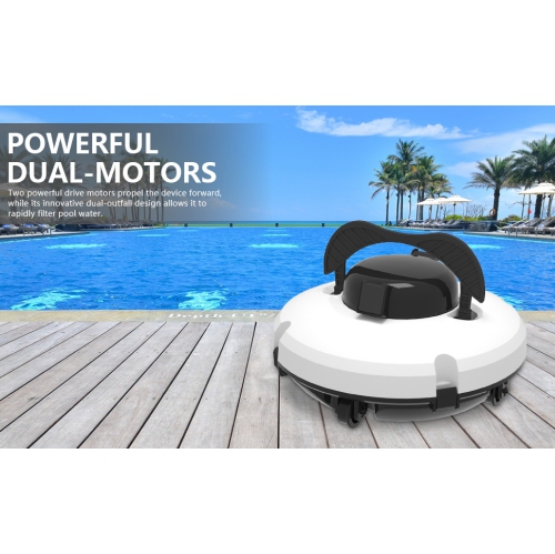 Intelligent fully automatic pool cleaning robot diving underwater sewage suction wireless cleaning machine pool cleaning robot, fully automatic pool