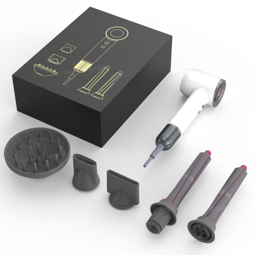 High-speed hair dryer US standard 110V negative ion five-in-one multifunctional curling iron hair dryer equipped with brushless motor for fast drying