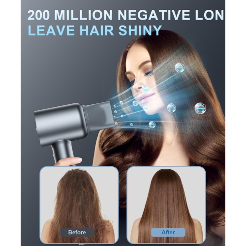 High-speed hair dryer US standard 110V negative ion five-in-one multifunctional curling iron hair dryer equipped with brushless motor for fast drying