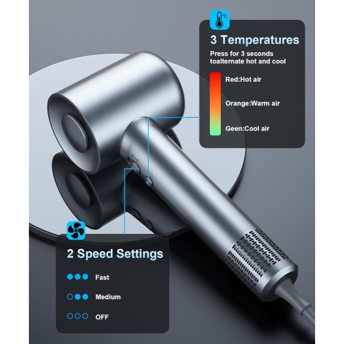 High-speed hair dryer US standard 110V negative ion five-in-one multifunctional curling iron hair dryer equipped with brushless motor for fast drying