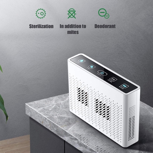 Home Ozone Air Purifier with Negative Ion Generator - Kills 99.94% of Bacteria, Removes Odors/Mold/Allergens, USB Powered, Suitable for Small Spaces