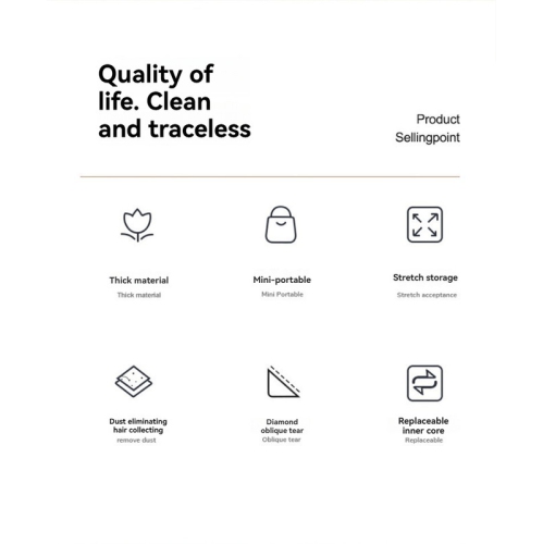 Hair remover tear-off paper roller, hair remover, hair remover sticky roller pet hair shaving device - 16CM green