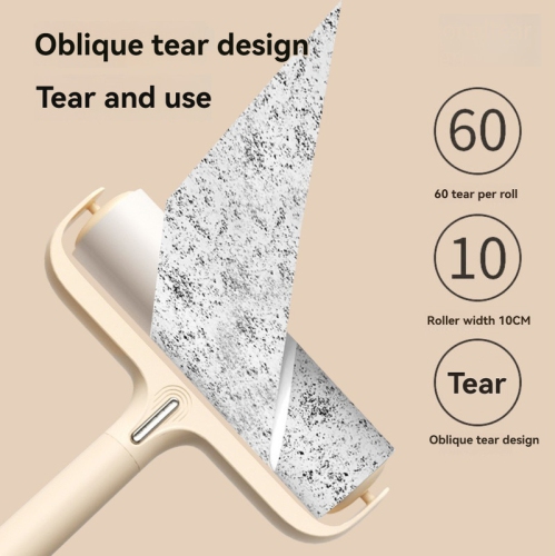 Hair remover tear-off paper roller, hair remover, hair remover sticky roller pet hair shaving device - 16CM green