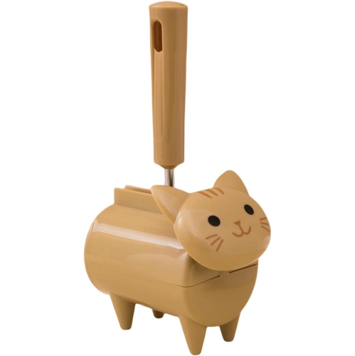 Pet hair roller | Cute cat hair remover tear-off sticky roller - Super sticky, suitable for furniture, pet hair portable hair remover - yellow + 8cm