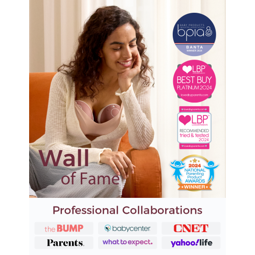 Tire-lait Momcozy&nbsp;: débit mobile amélioré mains libres | M9, commande discrète par application avec modes multiples personnalisés et 15 niveaux,