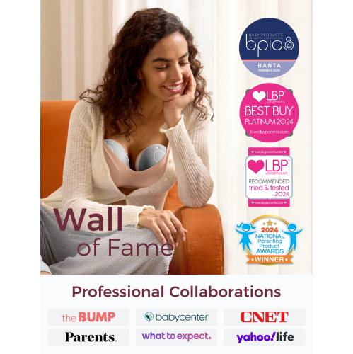 Momcozy Breast Pump Hands Free Upgraded Mobile Flow | M9, App Discreet Control with Personalized Multi-Modes & 15 Levels, Wearable Breast Pump 24mm