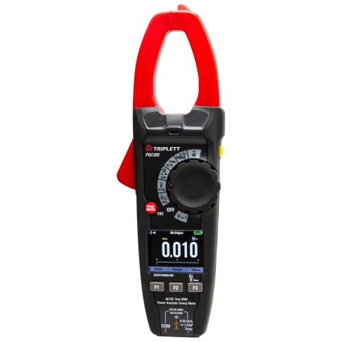 Triplett PQC300 Single Phase True RMS Power Quality Clamp Meter