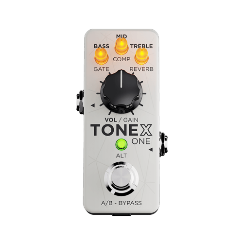 Pédale de son TONEX ONE Brown édition limitée d'IK Multimedia - Blanc