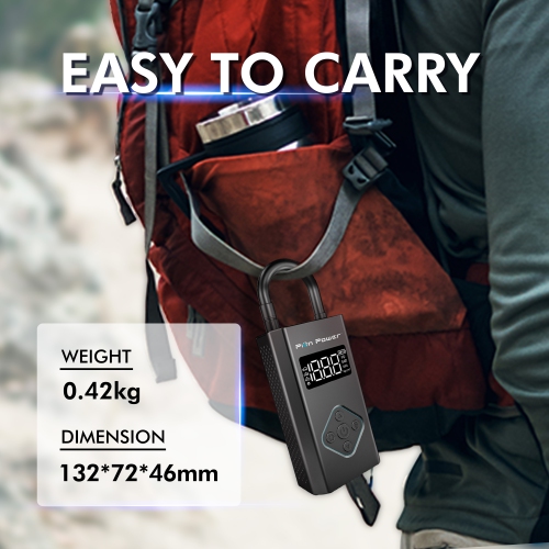 Pion Power E600LFP Portable Power Station 614Wh 1200W with M18 Air Lock Air Compress 150PSI- Camping Kit