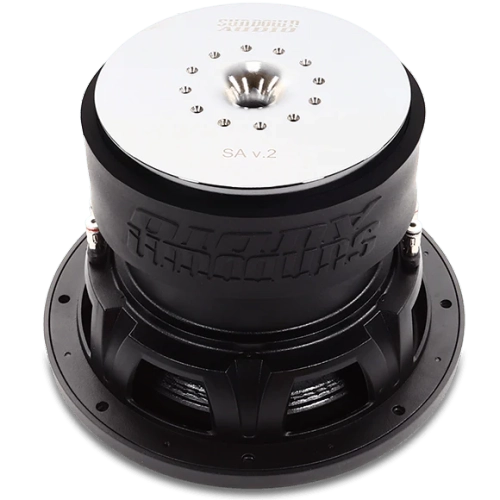 Haut-parleur d'extrêmes graves d'auto SA-12 v.2 SA-Series 12 po 1000 W RMS de Sundown Audio - 2 Ohm double