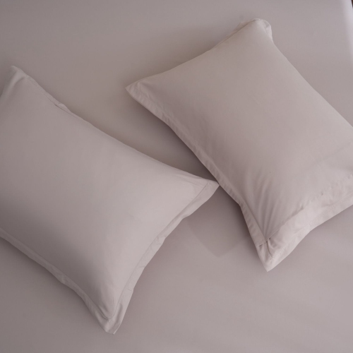 Ocean Fine Bedding Duvet Set; Twin, 300 TC, Soft, Breathable and Eco-Conscious, Beige