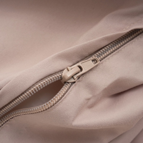 Ocean Fine Bedding Duvet Set; Twin, 300 TC, Soft, Breathable and Eco-Conscious, Beige