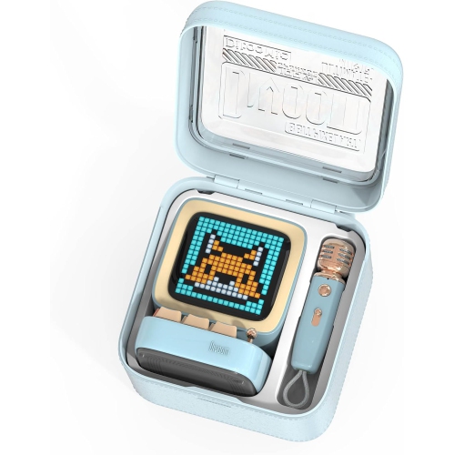 Divoom Ditoo-mic Retro Pixel Art Game Bluetooth Speaker