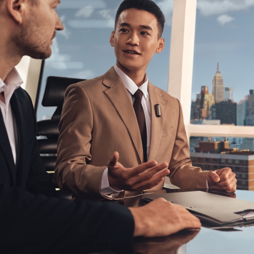 PLAUD Smart AI Voice Recorder Audio Recorder Sunset Purple 64GB NP-64G-PU-1