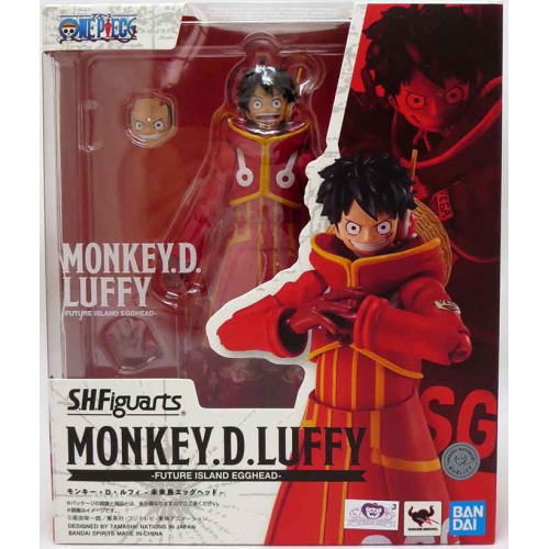 One Piece 6 Inch Action Figure S.H. Figuarts - Monkey D. Luffy Future Island Egghead