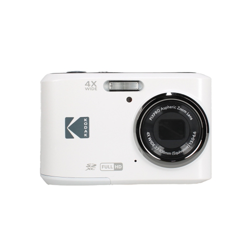 Kodak Pixpro FZ45 Digital Camera in White Bundle with Accessories