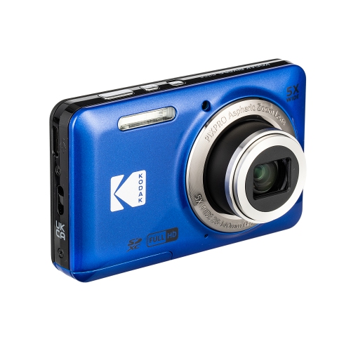 Kodak Pixpro FZ55 Digital Camera in Blue Bundle with Accessories