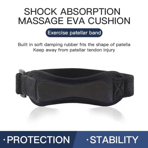 Patella Tendon Knee Strap 2 Pack, Knee Pain Relief Support Brace Hiking, Soccer, Basketball, Running, Jumpers Knee, Tennis, Tendonitis, Volleyball &