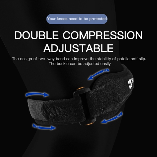 Patella Tendon Knee Strap 2 Pack, Knee Pain Relief Support Brace Hiking, Soccer, Basketball, Running, Jumpers Knee, Tennis, Tendonitis, Volleyball &