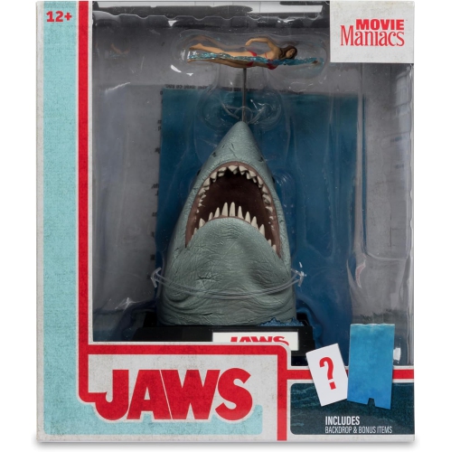 Movie Maniacs Jaws 50th Anniversary 6 Inch Static Figure 3D Poster - Jaws