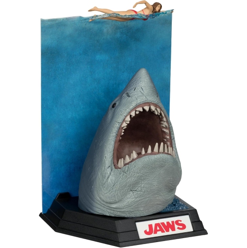 Movie Maniacs Jaws 50th Anniversary 6 Inch Static Figure 3D Poster - Jaws