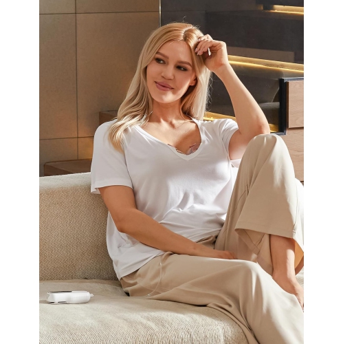 Momcozy Breast Pump V2 Pro Ultra-Lightweight, Hands-Free & Portable Wearable Pump with Upgraded Integrated DoubleFit Flange, Quiet & Leak-Proof