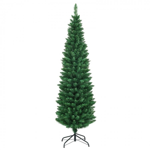 SLICKBLUE  Slim Pencil Pvc Artificial Christmas Tree for Compact Holiday Decor