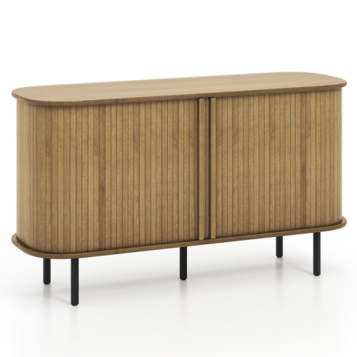 SLICKBLUE  Sideboard Buffet Cabinet With Adjustable Shelves for Kitchen Or Dining Room