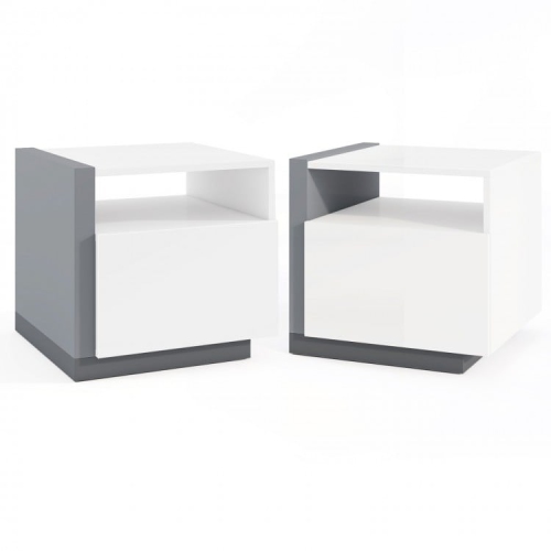1-Drawer Nightstand – Minimal Design Table for Bedrooms & Small Spaces
