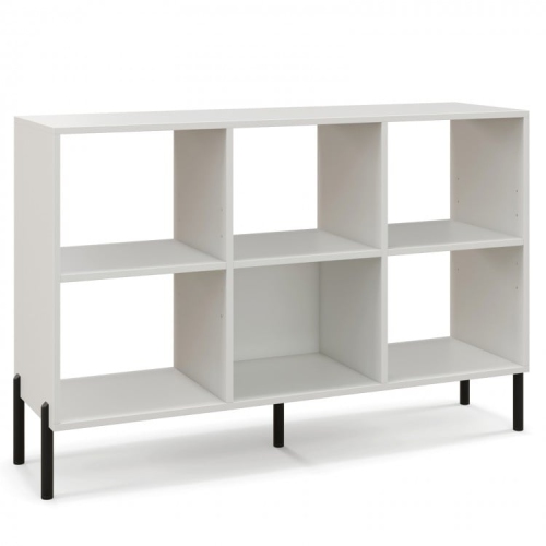 SLICKBLUE  Open-Back Bookshelf With Drawer for Study, Ideal for Books And Storage