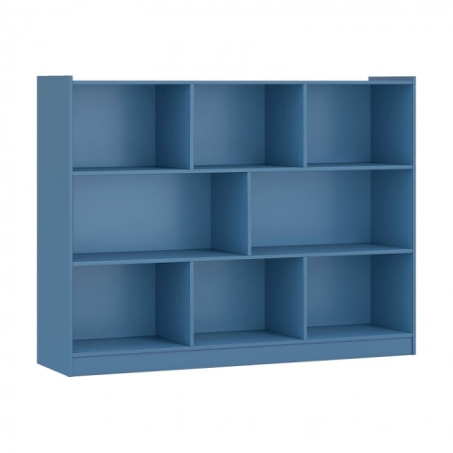 SLICKBLUE  3-Tier Open Bookcase With 8-Cube Floor Standing Storage Shelves for Display