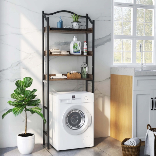 Costway 3-Tier Over-The-Toilet Bathroom Spacesaver Storage Rack Standing Shelf Organizer