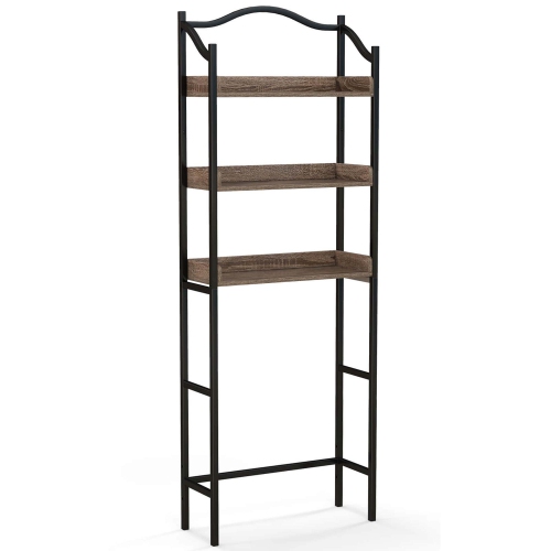 Costway 3-Tier Over-The-Toilet Bathroom Spacesaver Storage Rack Standing Shelf Organizer