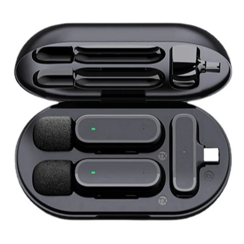 MYACUC  Wireless Lavalier Microphone With Type-C Interface, Suitable for Mobile Phones, Computers, Live Broadcasts, Video Recordings, Conferences