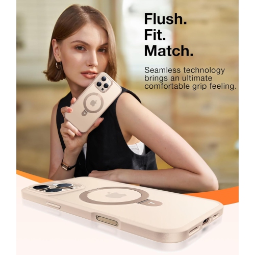 Applicable to iPhone16pro mobile phone case magnetic absorption damping protective cover Apple rotating fulcrum shell bracket, magnetic absorption,