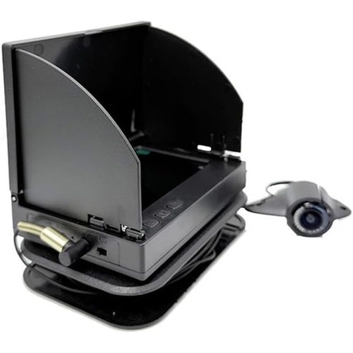 Underwater Fishing Camera, 4.3-Inch HD Display, 195 Wide View, IP67 Waterproof, Infrared Night Vision, 30m/98ft Cable, 5000mAh Battery