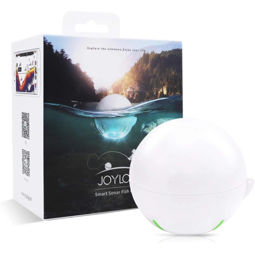 Échosondeur portatif sans fil Bluetooth Échosondeur intelligent avec APPLICATION iOS et téléphone Android pour kayak/glace/pêche sur bateau