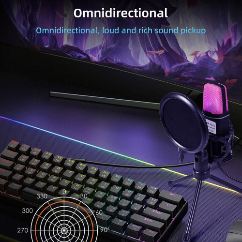 Microphone Tripod Kit for Broadcasting and Singing