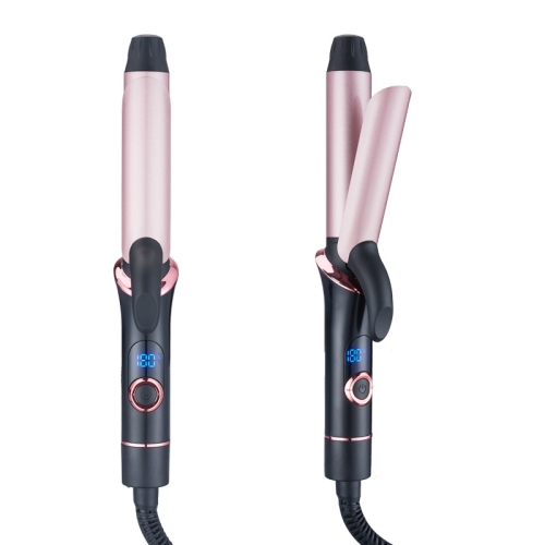 Mini Curling Iron for Travel,25mm Fast Heating Curling Wand,Small Wave Hair Curler for Short & Long Hair,Temp Control Tiny Long Barrel Hair Styling