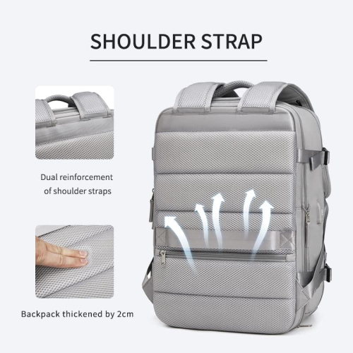 Travel backpacks, men's and women's backpacks, light short-distance business trip portable bags, travel luggage bags, large-capacity computer