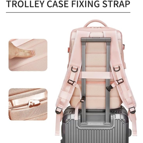 Travel backpacks, men's and women's backpacks, light short-distance business trip portable bags, travel luggage bags, large-capacity computer