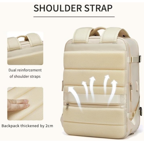 Travel backpacks, men's and women's backpacks, light short-distance business trip portable bags, travel luggage bags, large-capacity computer