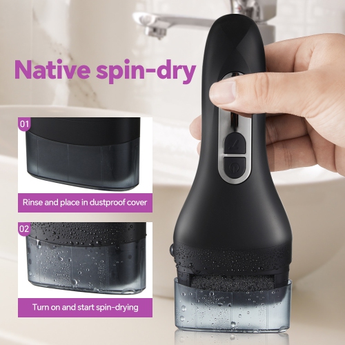 Foot Callus Remover, USB Rechargeable Foot Pedicure Tool for Removing Dead Skin and Calluses, Washable Foot Care Kit