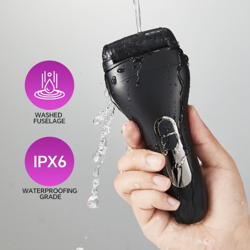 Foot Callus Remover, USB Rechargeable Foot Pedicure Tool for Removing Dead Skin and Calluses, Washable Foot Care Kit