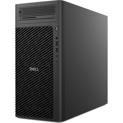 Dell Pro Max Fct2250 Desktop Computer with Intel® Core™ Ultra 5-235 Processor, 16 GB RAM, Intel® Graphics, Windows 11 Pro - Platinum Silver