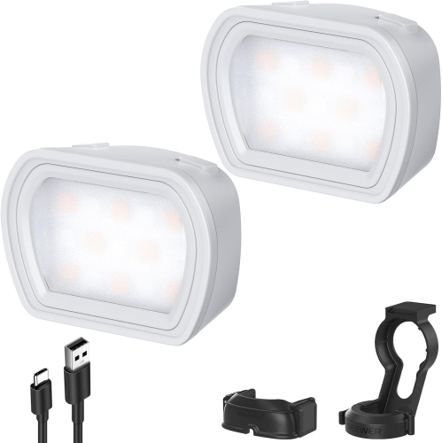 Lampe auxiliaire magnétique YOULIGHTS compatible avec l'ensemble créateur de caméra à cardan OSMO Pocket 3 de DJI, lampe d'appoint miniature