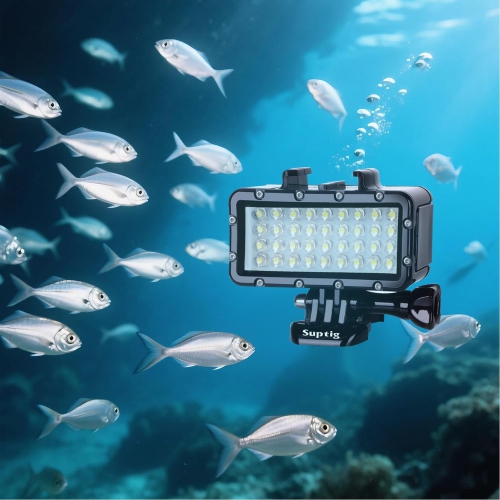 YOULIGHTS Diving Light High Power Dimmable Waterproof LED Video Light Fill Night Light Diving Underwater Light Waterproof 147ft
