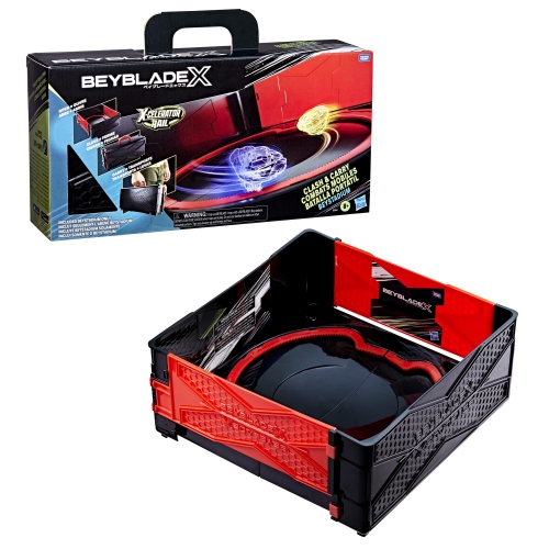 BEYBLADE  X Clash & Carry Beystadium Battle Arena for Spinning-Top Toys, Kids Gifts, Ages 8+