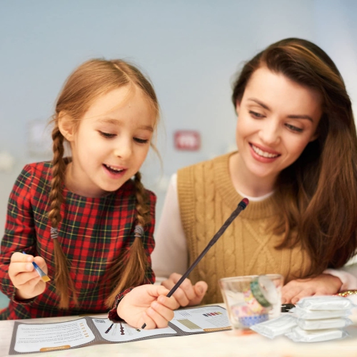 Magic Wizard Wand Making Kit DIY Craft Set for Kids Adult Make Your Own Wands Birthday Party Gift 45-Piece